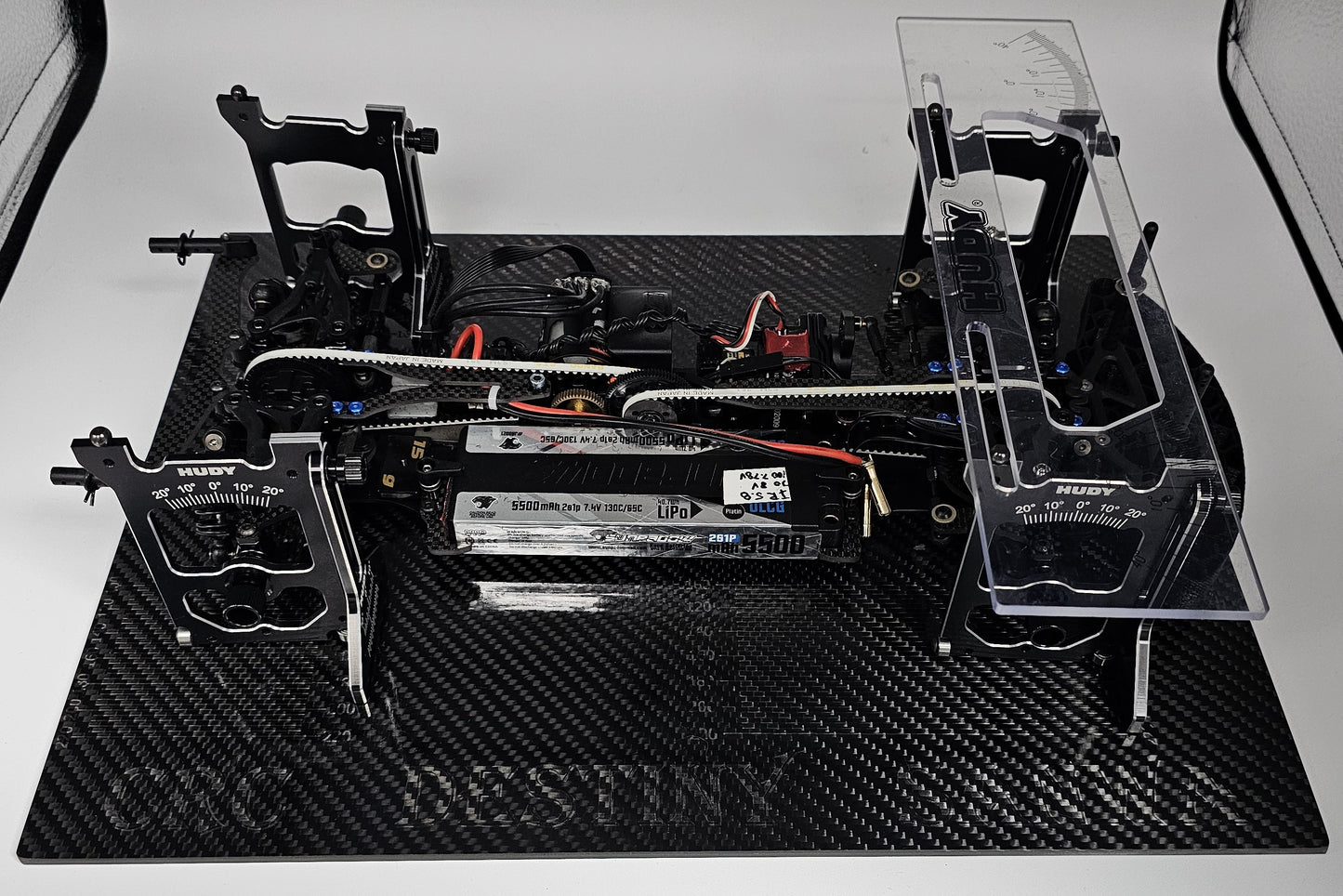 Carbon Fiber Set-Up Board 300mm x 400mm x 3.5mm Black