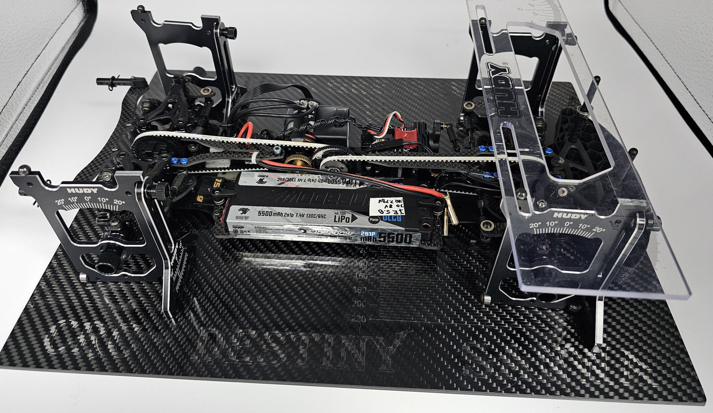 Carbon Fiber Set-Up Board 300mm x 400mm x 3.5mm Black