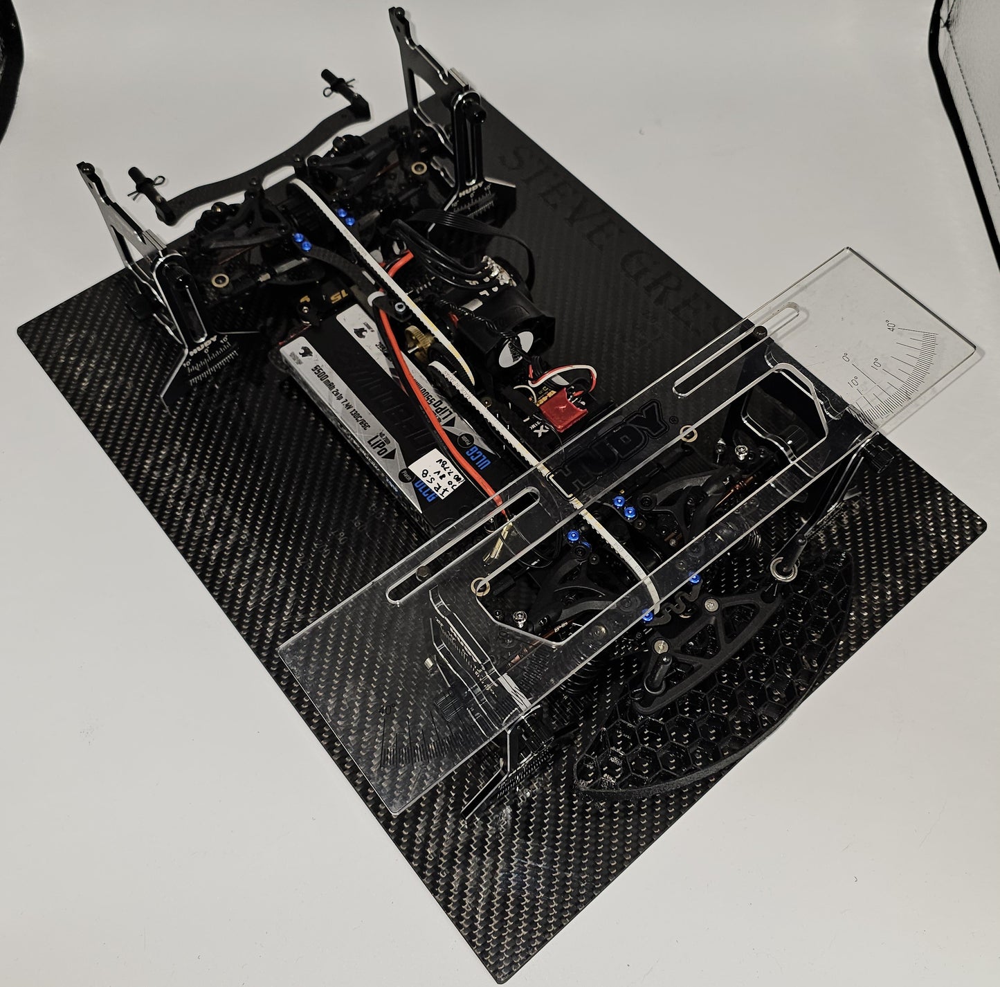 Carbon Fiber Set-Up Board 300mm x 400mm x 3.5mm Black