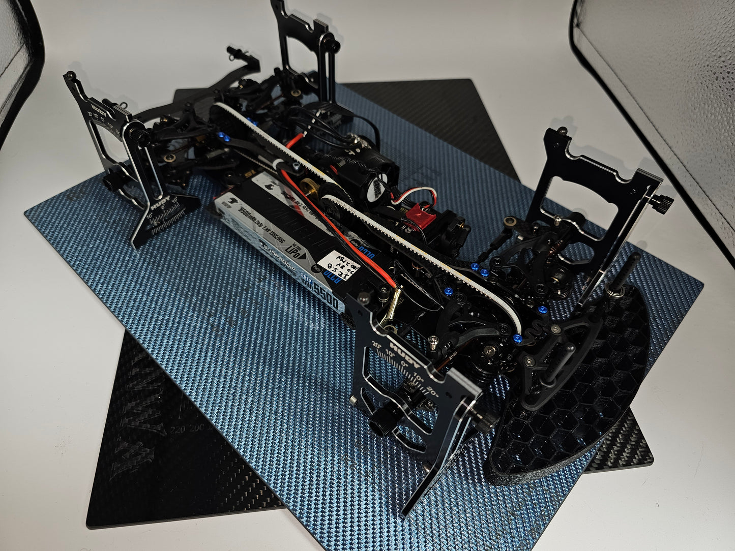 Carbon Fiber Set-Up Board 300mm x 400mm x 3.5mm Black