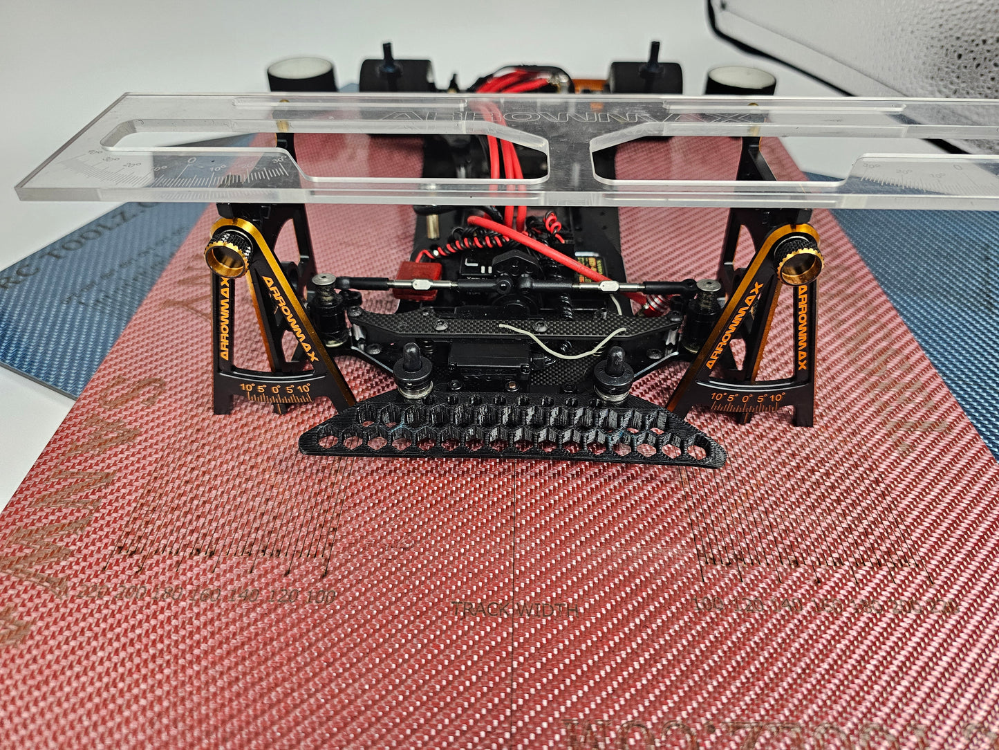 Carbon Fiber Set-Up Board 300mm x 400mm x 3.5mm Black