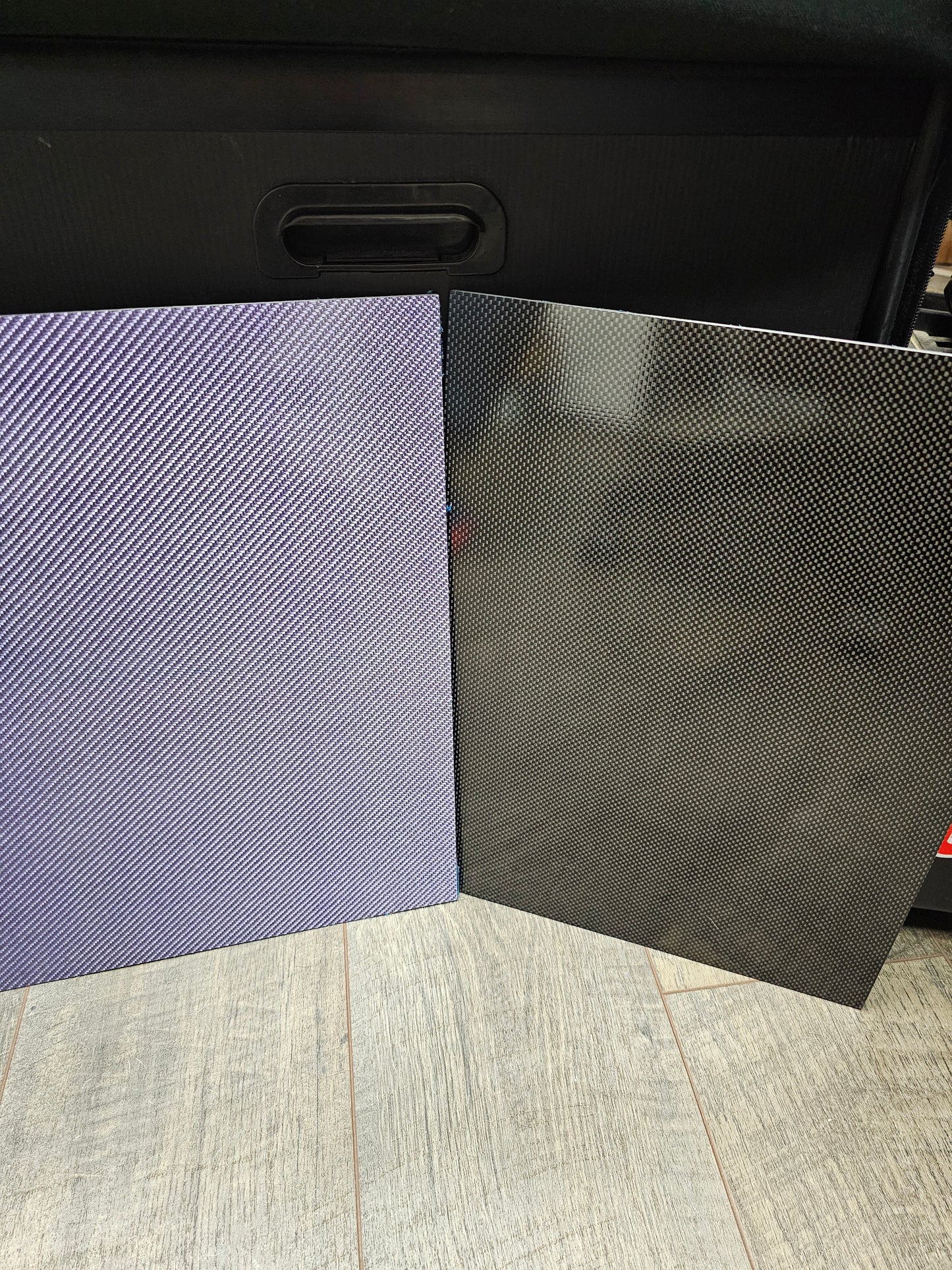 Carbon Fiber Set-Up Board 300mm x 400mm x 3.5mm Purple