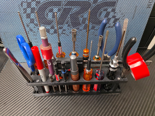Tool Rack 3D printed seconds